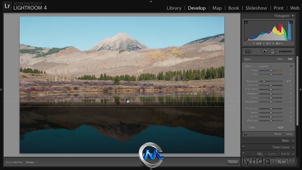 Lightroom风景照片处理视频教程