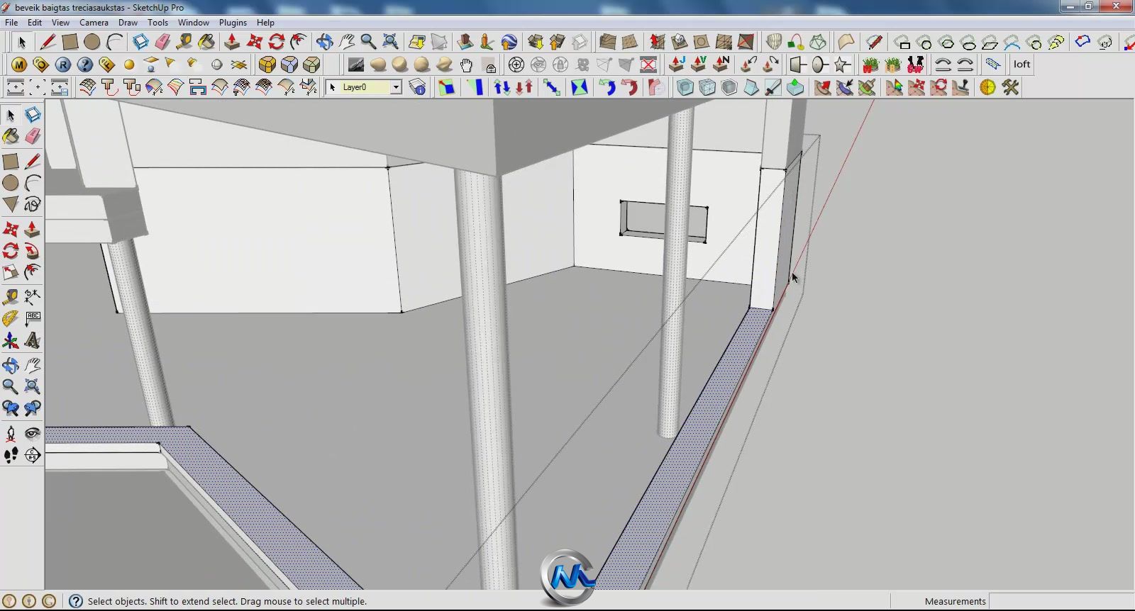 Sketchup三维建筑设计视频教程