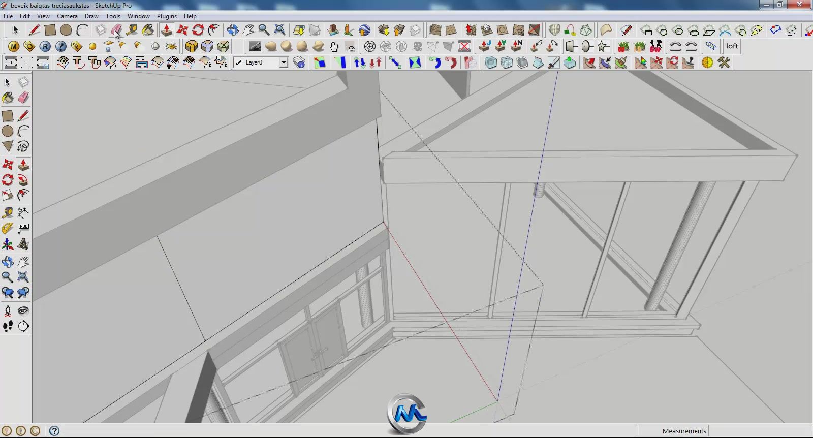 Sketchup三维建筑设计视频教程