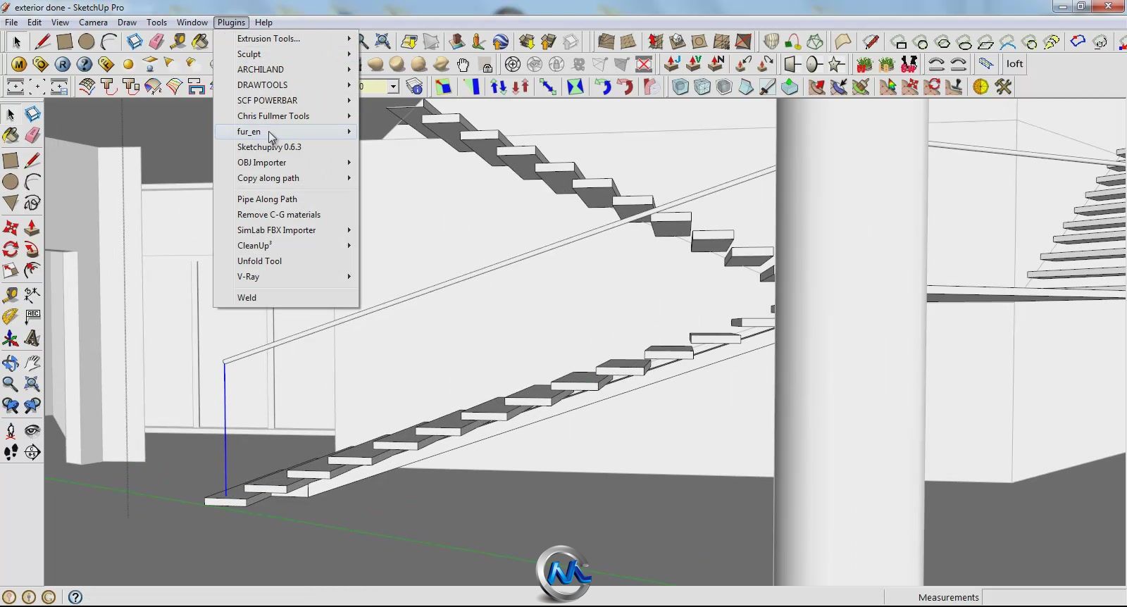 Sketchup三维建筑设计视频教程