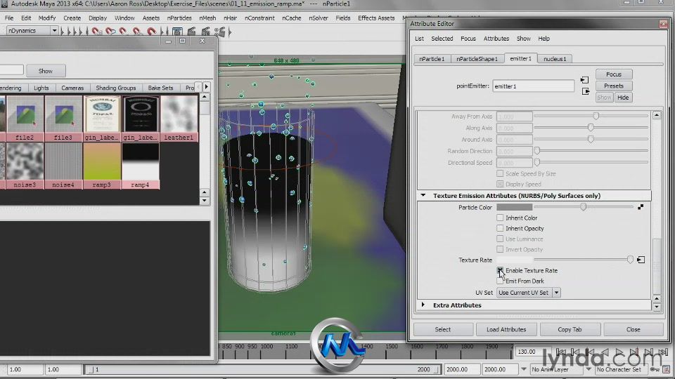 Maya液体真实模拟视频教程 Lynda.com Liquid Simulation in Maya