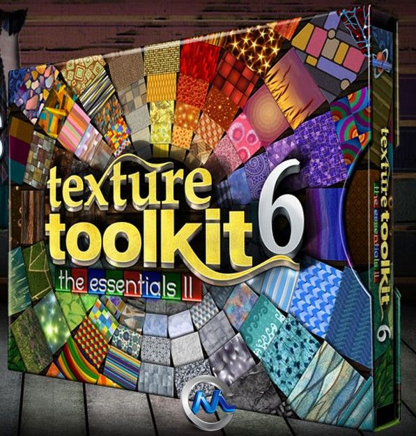 DJ最强纹理贴工具包第六季 Digital Juice Texture Toolkit Collection 6 The Essen...