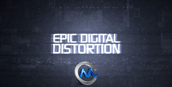 史诗数字失真AE模板 Videohive Epic Digital Distortion 250151