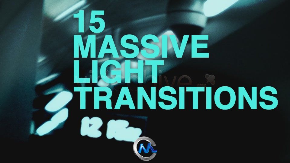 15个快速镜头光晕转场AE模板 Videohive 15 Massive Light Transitions Pack 115991...