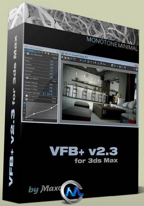 3dsMax渲染插件V2.3版 VFB+ v2.3 For 3ds Max 2011-2014 Win32/Win64