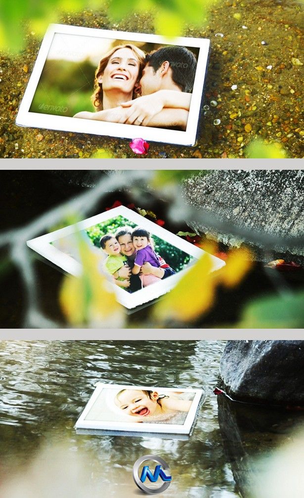 甜美回忆AE模板 VideoHive Floating Memories 4496840 Project for After Effects