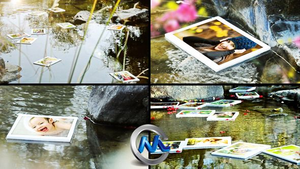 甜美回忆AE模板 VideoHive Floating Memories 4496840 Project for After Effects