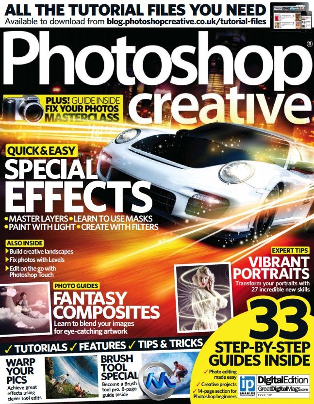 Photoshop创意杂志2013年第101期 Photoshop Creative Issue 101 2013