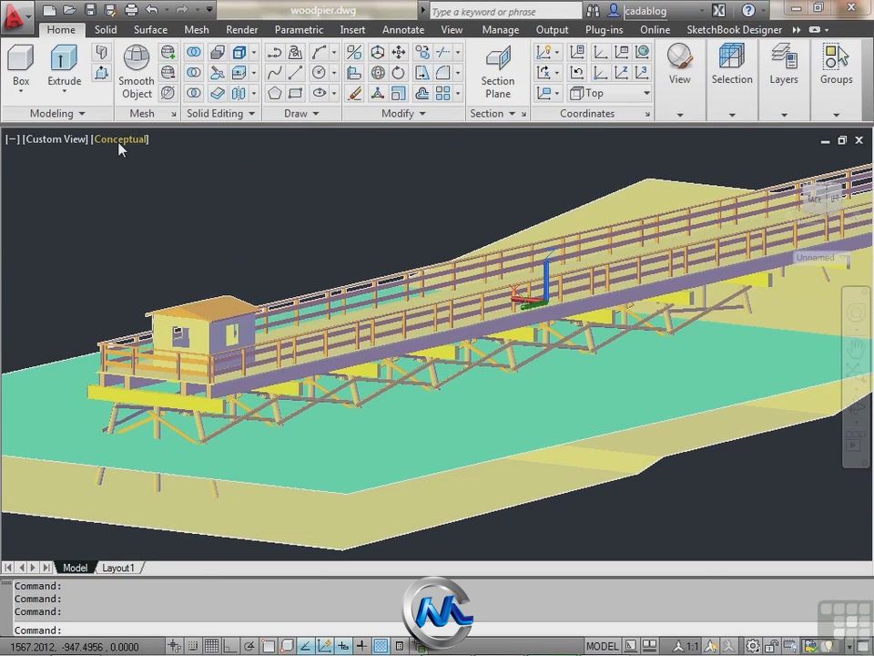 AutoCAD基础训练视频教程 InfiniteSkills Learning AutoCAD 2013 Training Video