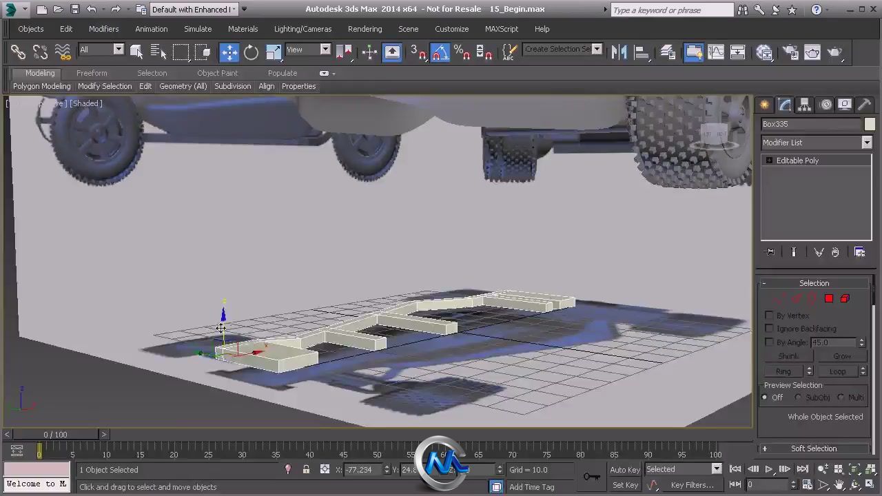 3dsMax2014建模训练视频教程 Digital-Tutors Introduction to Modeling in 3ds Max...