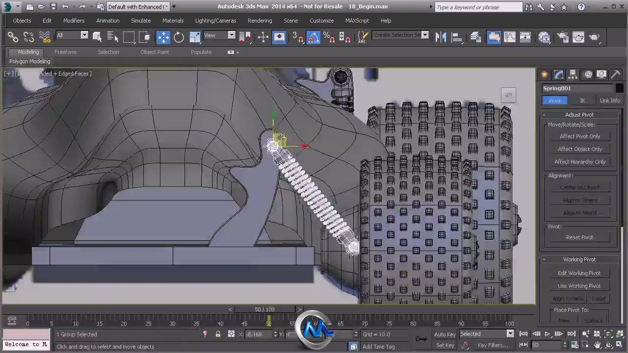 3dsMax2014建模训练视频教程 Digital-Tutors Introduction to Modeling in 3ds Max...