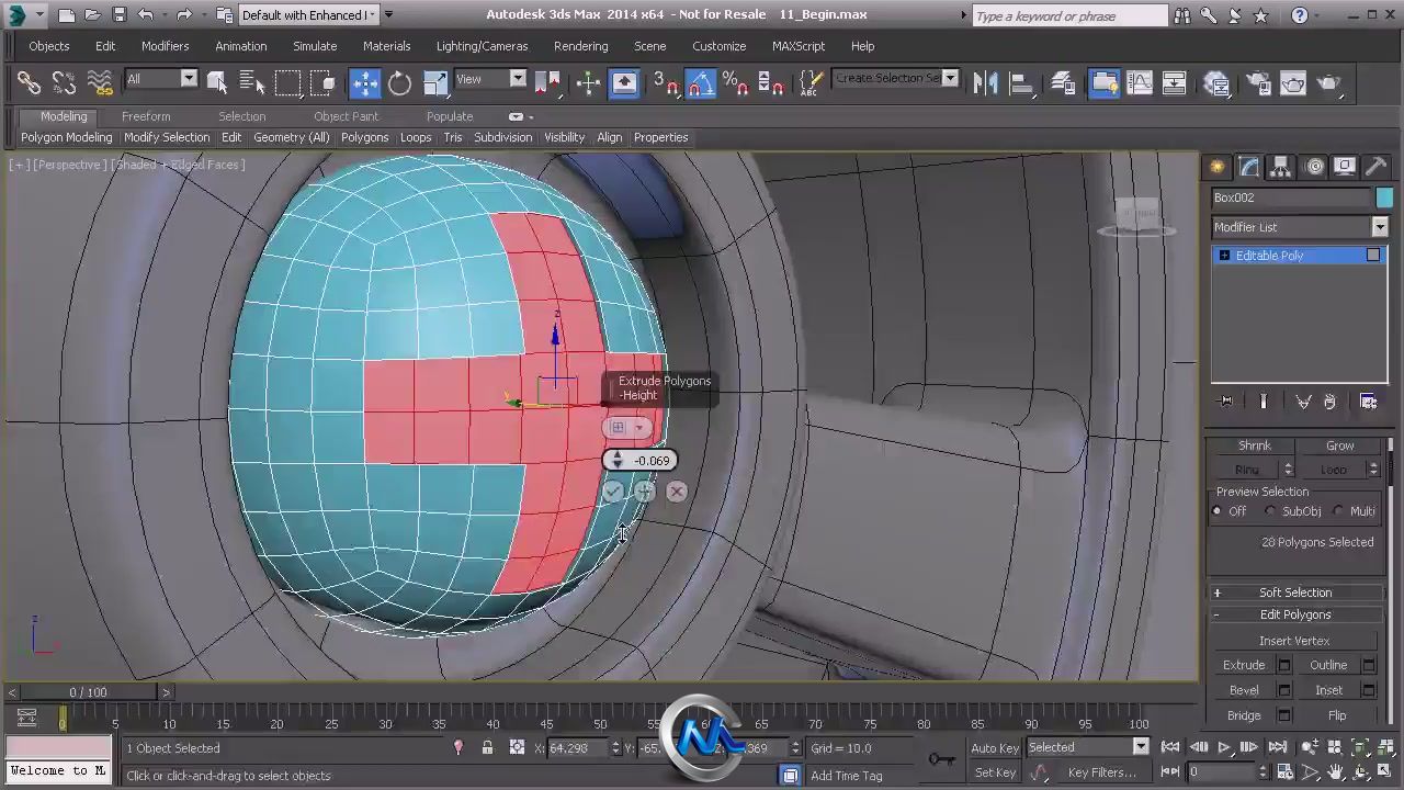 3dsMax2014建模训练视频教程 Digital-Tutors Introduction to Modeling in 3ds Max...