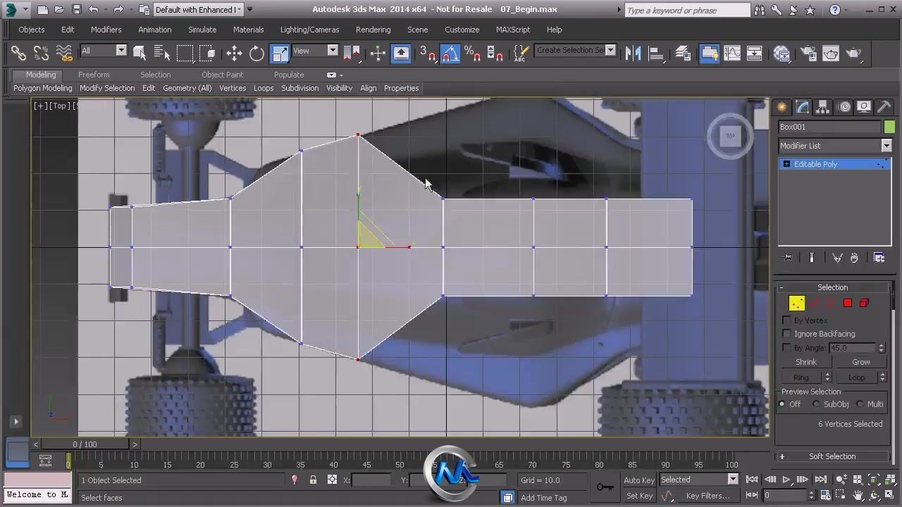 3dsMax2014建模训练视频教程 Digital-Tutors Introduction to Modeling in 3ds Max...