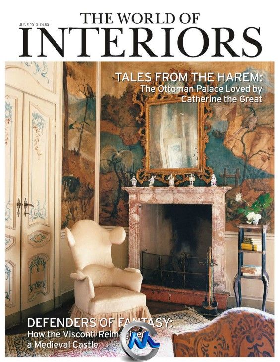 世界室内设计艺术杂志2013年6月刊 The World of Interiors Magazine June 2013