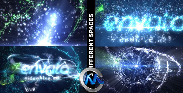 极品粒子特效Logo标志演绎AE模板 VideoHive Particle Effect vol.3 3 in 1 1184063...