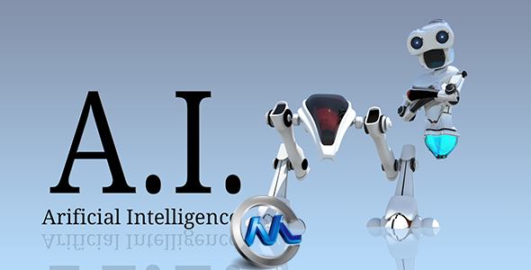 人工智能机器人AE模板 VideoHive Artificial Intelligence AI 3581220 Project for...