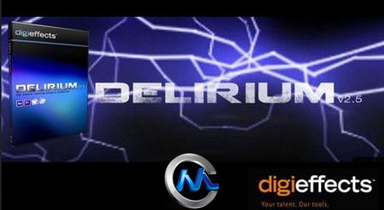 AE特效插件V2.5.1版 Digieffects Delirium v2.5.1 for CC Win64