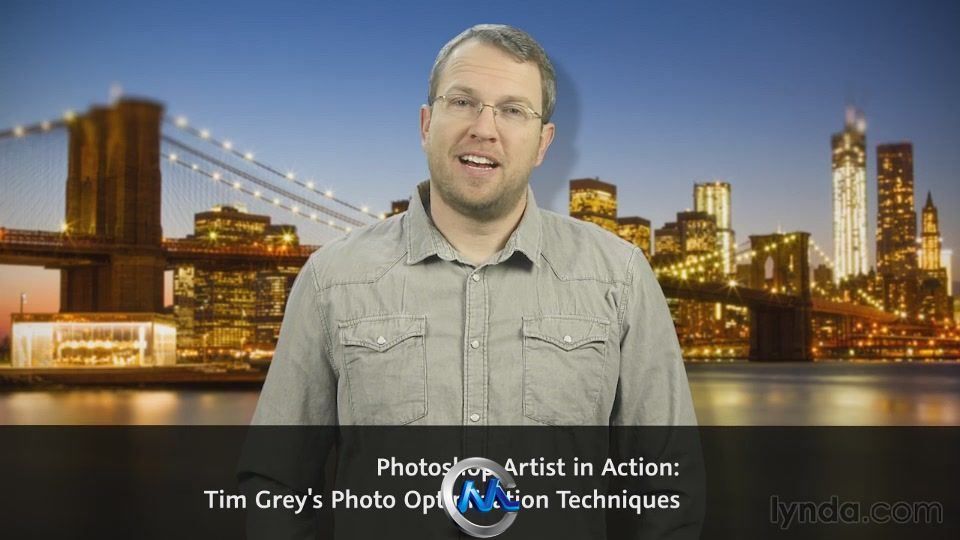 PS CC图片优化处理技术视频教程 Lynda.com Photoshop Artist in Action Tim Grey’...