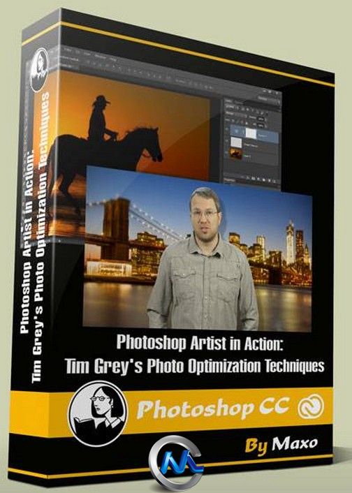 PS CC图片优化处理技术视频教程 Lynda.com Photoshop Artist in Action Tim Grey’...