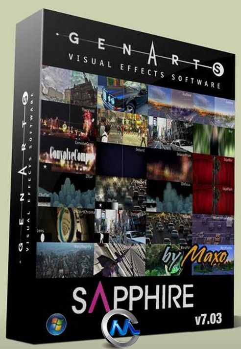 AE蓝宝石插件V7.03版 Genarts Sapphire v7.03 for After Effects CC Win64