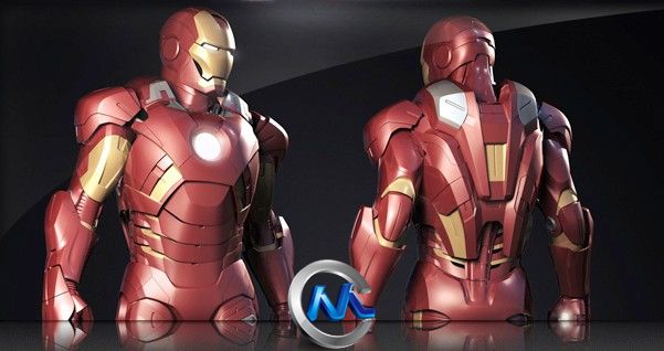 ZBrush钢铁侠机甲战士制作视频教程