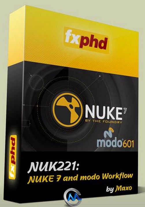 NUKE7与Modo结合制作影视特效视频教程