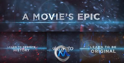 Videohive – The Future时空光线电影文字特效AE模板