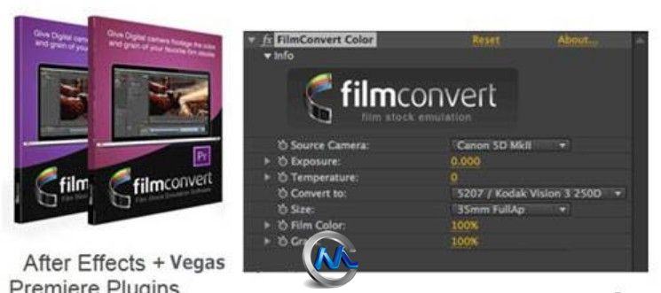 FilmConvert数字转胶片插件V2.07版