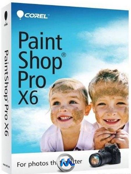 PaintShop专业相片编辑软件X6V16.1版