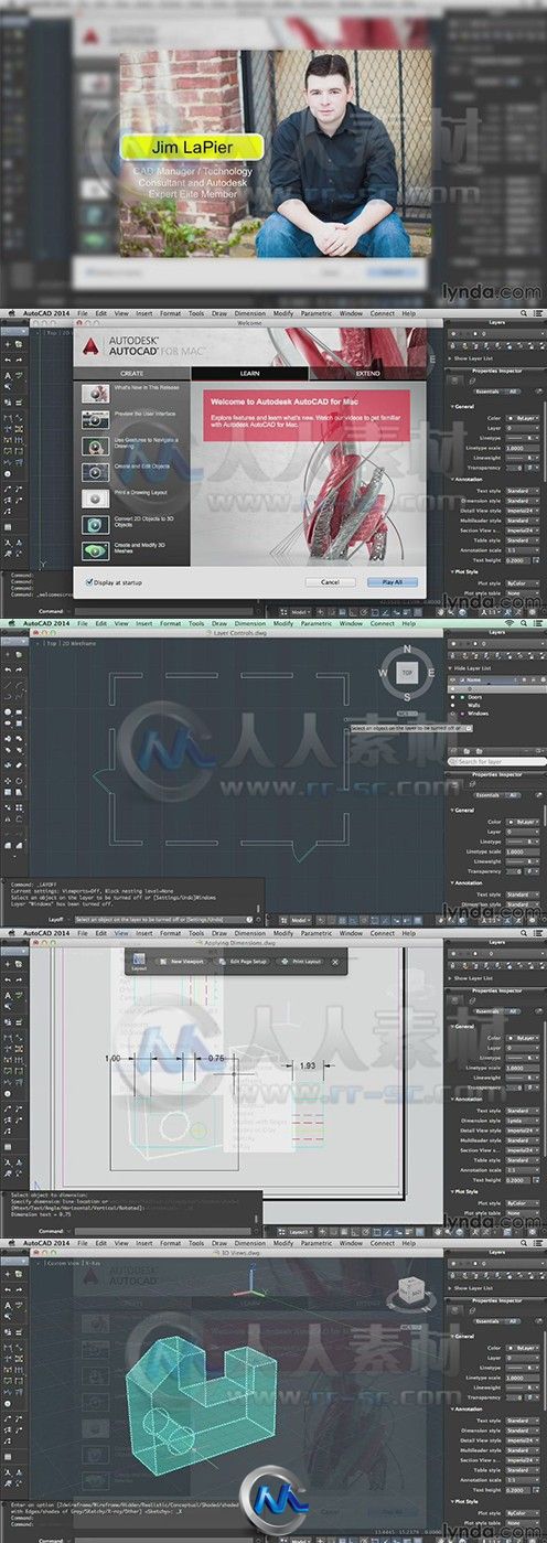 AutoCAD在Mac系统运行技巧视频教程