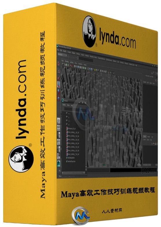 Maya高效工作技巧训练视频教程