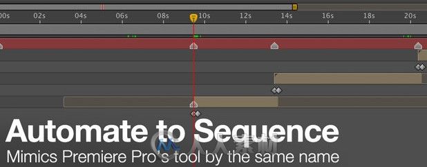 AE层级序列自动标记脚本插件 Aescripts Automate to Sequence v1.1