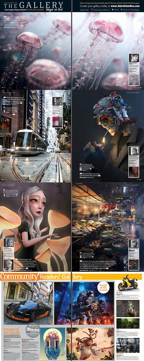 3D艺术家书籍杂志第69期 3D Artist Issue 69 2014