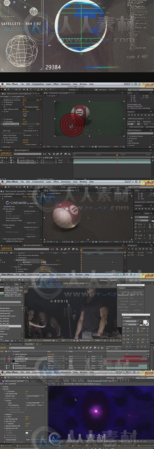 AE影视级概念艺术设计讲座视频教程 FXPHD MOG213 Graphical Angles for Motion Design