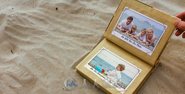 夏日周末相册动画AE模板 Videohive Summer Weekend Photo Album 4992513 Project f...