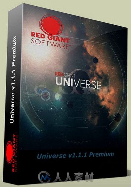 红巨星宇宙插件合辑V1.1.1版 Red Giant Universe v1.1.1 Premium Win