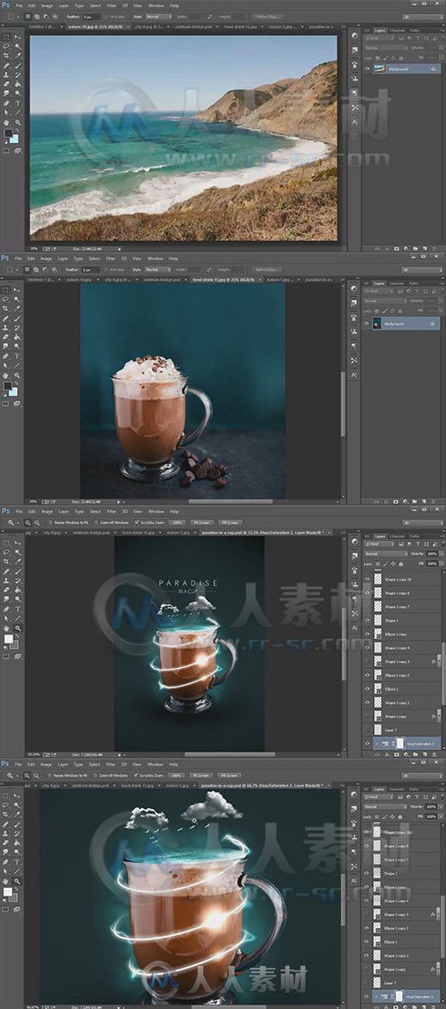 Photoshop照片处理基础入门训练视频教程 Tuts+ Premium Photo Manipulation Fundam...