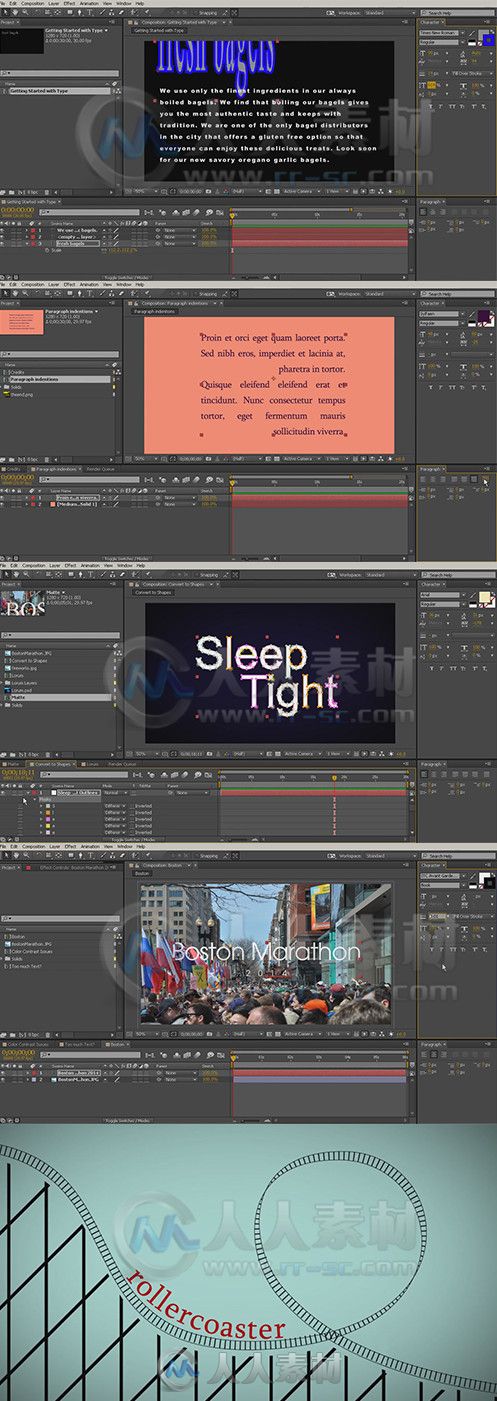 AE高级文本动画技巧训练视频教程 Digital-Tutors All Things Text in After Effects