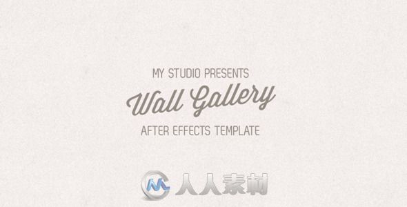 复古相框相册动画AE模板 Videohive Photo Gallery V.3 7200195 Project for After ...