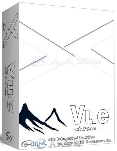 Vue XStream三维景观生成软件V2014.6版 Vue 2014.6 XStream Build 1250.1053 Win64