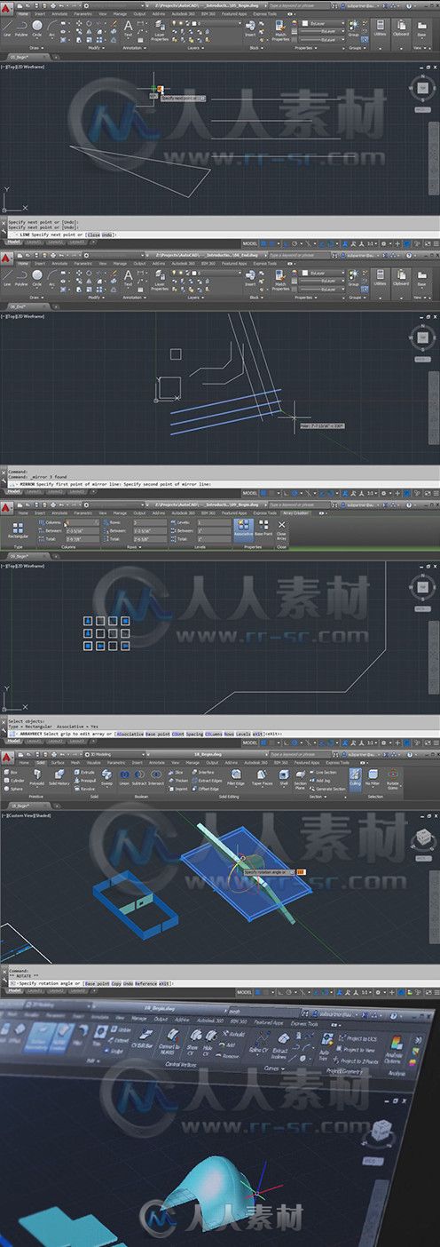 AutoCAD全面核心技术训练视频教程 Digital-Tutors Introduction to AutoCAD