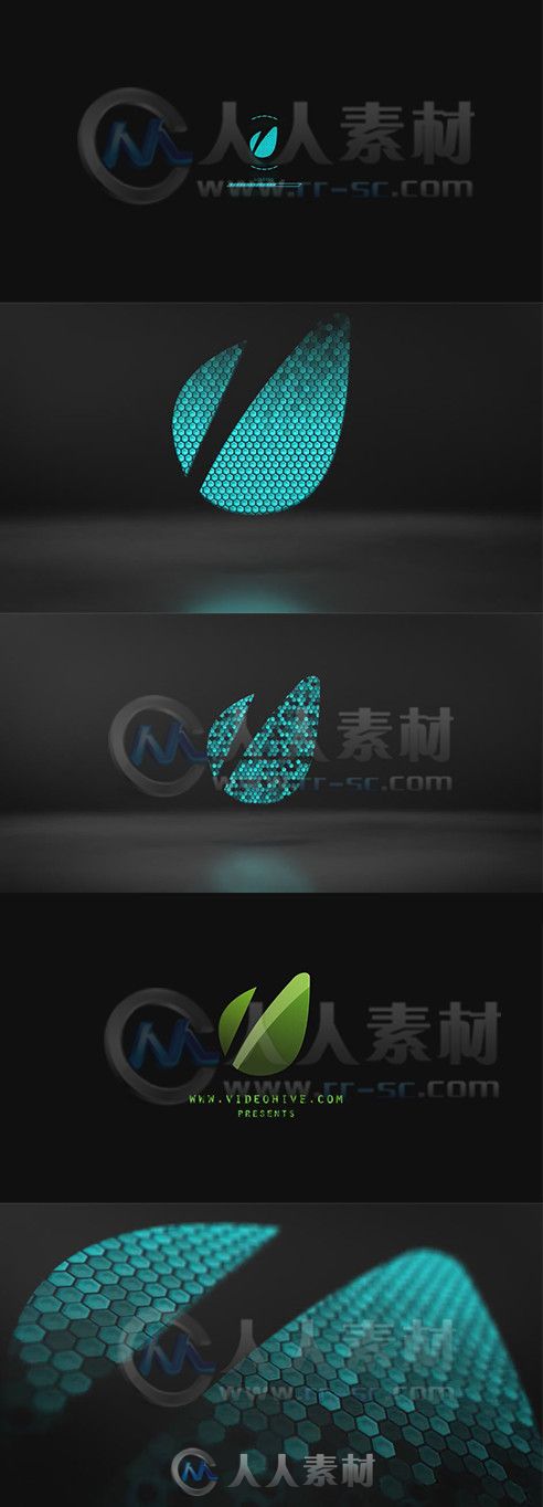 科幻数码Logo演绎动画AE模板 Videohive Elegant Logo Animation 6521461 Project f...