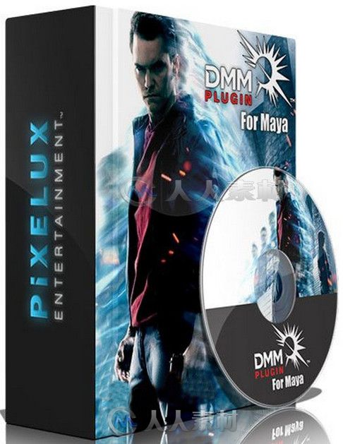 Pixelux DMM破碎特效Maya插件2015V1.1.10版 Pixelux DMM Plugin For Maya 2015 v1....