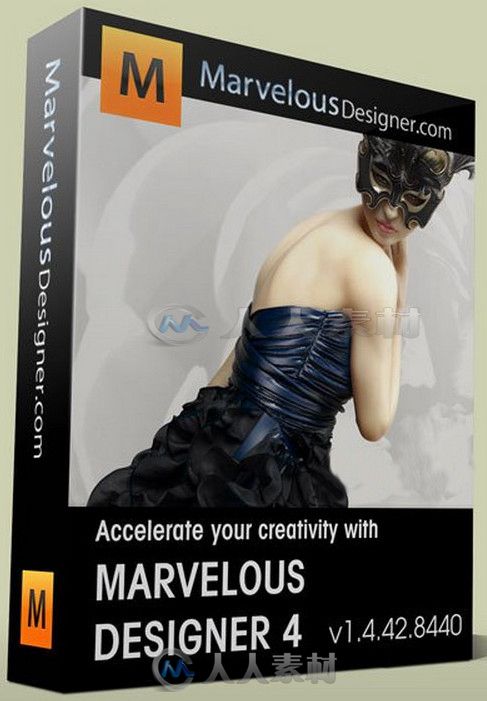 Marvelous Designer 4三维服装设计软件V1.4.42.8440版 Marvelous Designer 4 Perso...