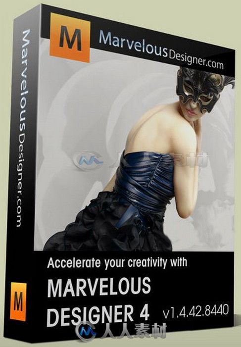 Marvelous Designer 4三维服装设计软件MacOSX版 Marvelous Designer 4 MacOSX