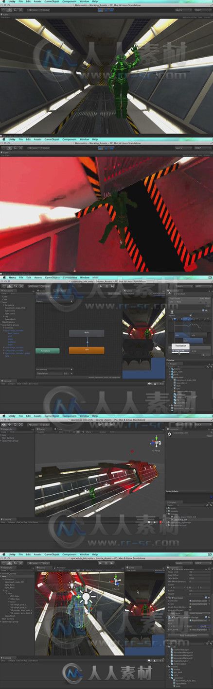 Unity 3D游戏动态视效制作视频教程 Udemy Introduction to Game Dynamics with Uni...