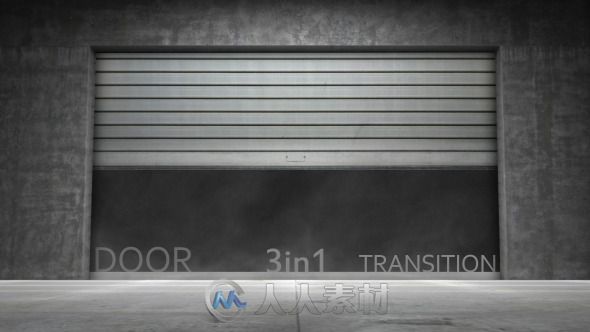 芝麻开门转场视频素材 Videohive Door Transition 4476877 Motion Graphics