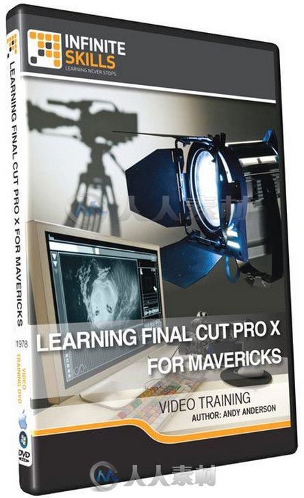 Final Cut Pro X剪辑技能训练视频教程 InfiniteSkills Learning Final Cut Pro X F...