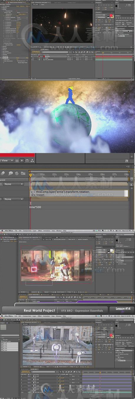 AE表达式技术深入训练视频教程 VFXBRO After Effects Expressions Essentials