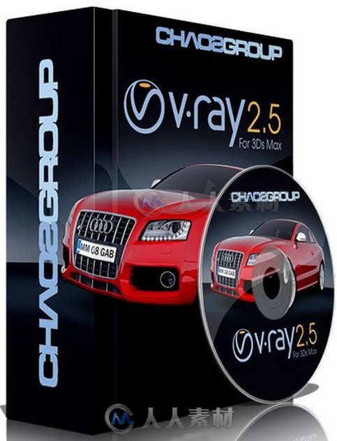 V-Ray渲染器3dsMax插件V2.50.01版 V-Ray adv 3.05.03 For 3ds Max 2014-2015 Win64